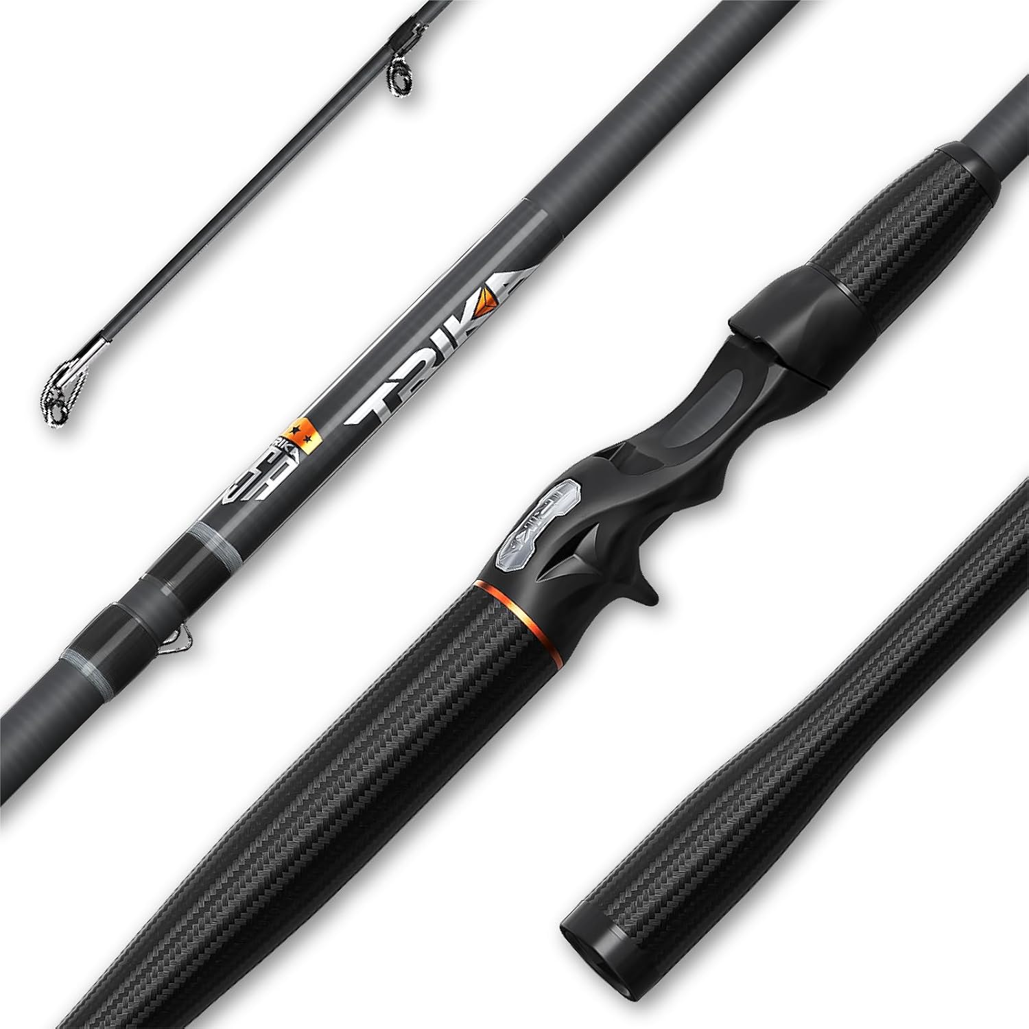 6X Carbon Weave Fishing Rod C4268