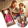 Cotton Rag Doll with Curly Hair H824