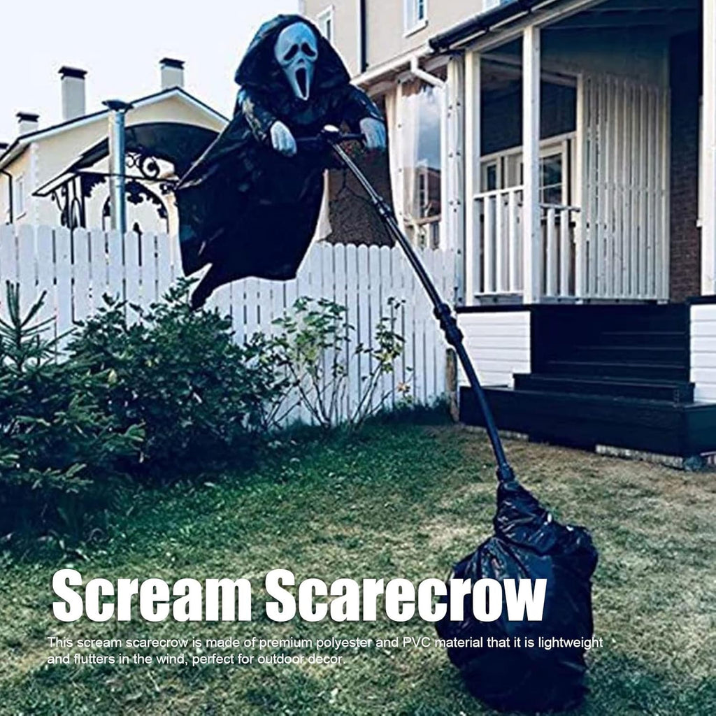 Black Flying Scarecrow Halloween Decoration S51715
