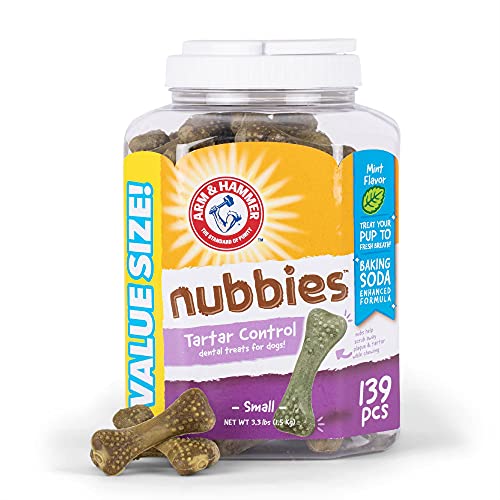 Peanut Butter Flavor Dental Treats for Dogs, 20 Count N3802