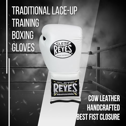 Traditional Professional Boxing Gloves with Laces J760
