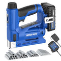 20V Cordless Brad Nailer 2 in 1 Staple Gun with 2.0Ah Battery and Charger G431