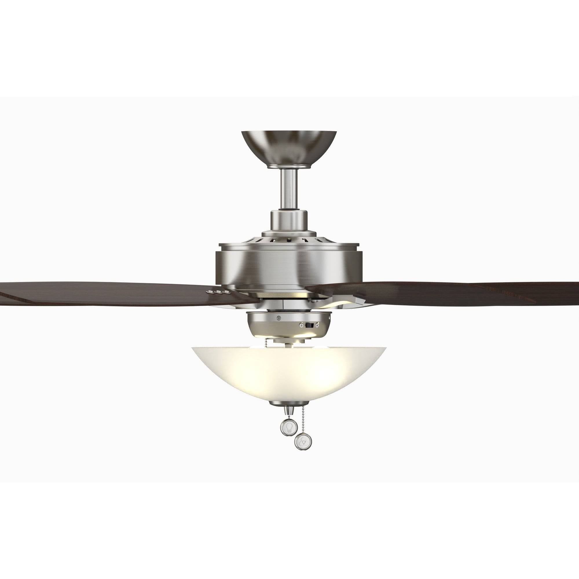 Brushed Nickel LED Ceiling Fan W459