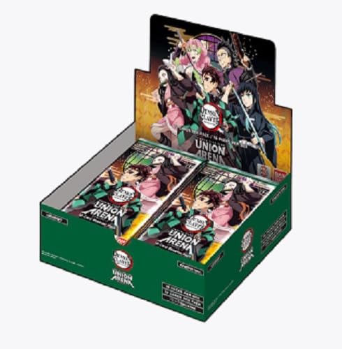Union Arena English TCG Demon Slayer 1st Edition Booster Box - 16 Packs Y5841