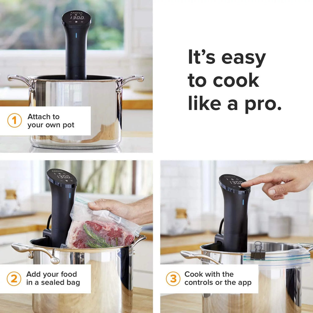 Black Sous Vide Precision Cooker R893