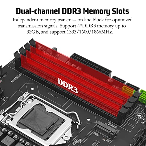Micro-ATX Motherboard with DDR3, PCIe 3.0, M.2, SATA 6Gb/s, Gigabit LAN Q136890