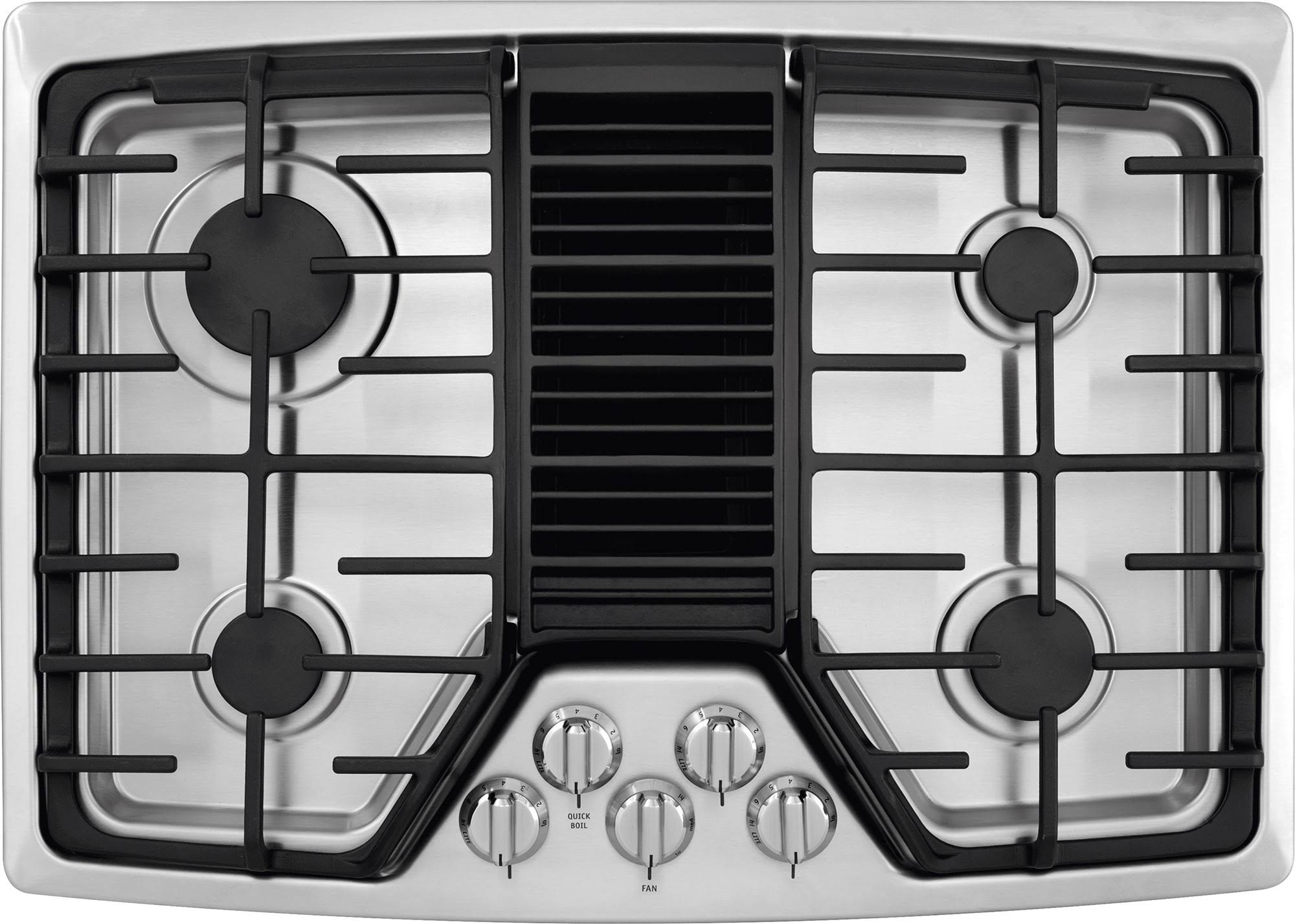 30x22 Gas Downdraft Cooktop Stainless Steel H691277