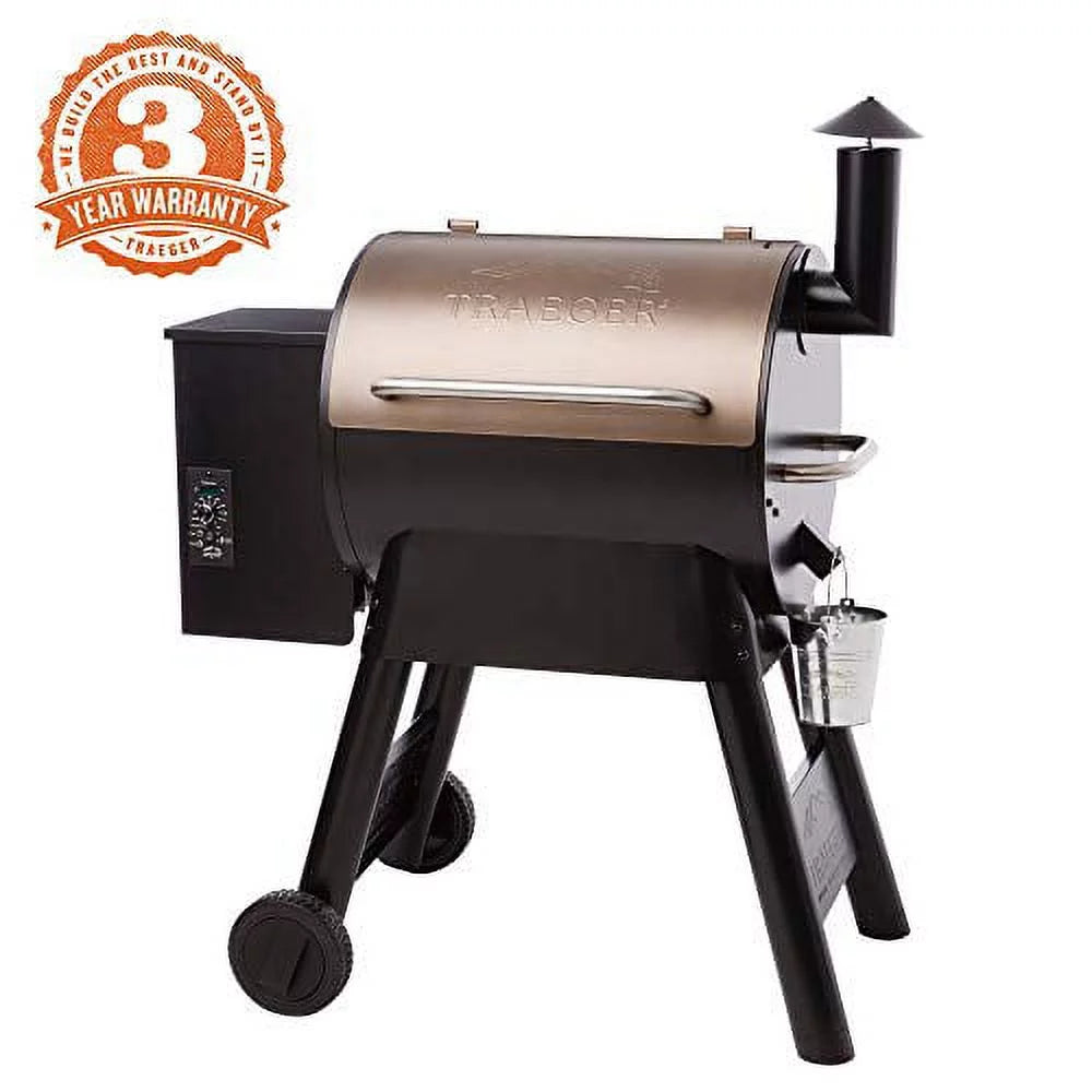 Bronze Pellet Grill & Smoker with 572 Sq. In. Capacity A351730