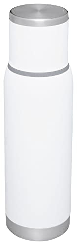 25 oz Insulated Stainless Steel Vacuum Bottle with Leakproof Cup Lid R146571