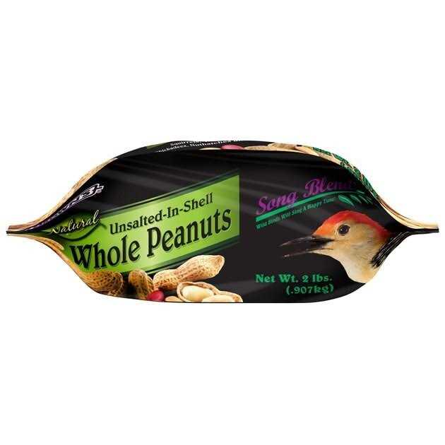 Unsalted In-Shell Whole Peanuts Bird Food E2372