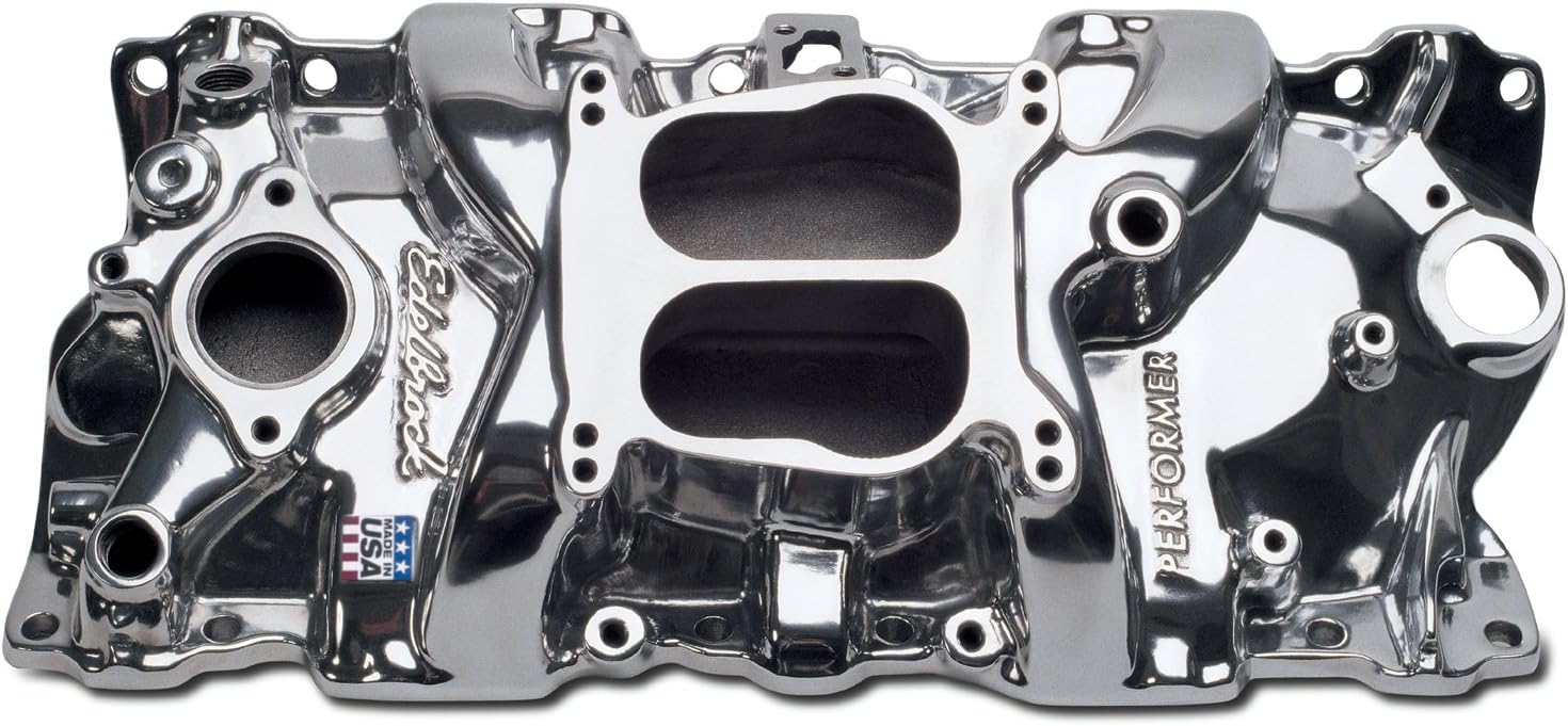Polished Aluminum Intake Manifold H34756