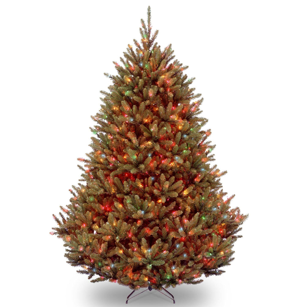 6.5 ft Natural Fraser Medium Fir Tree with Multi-Color Lights W63839