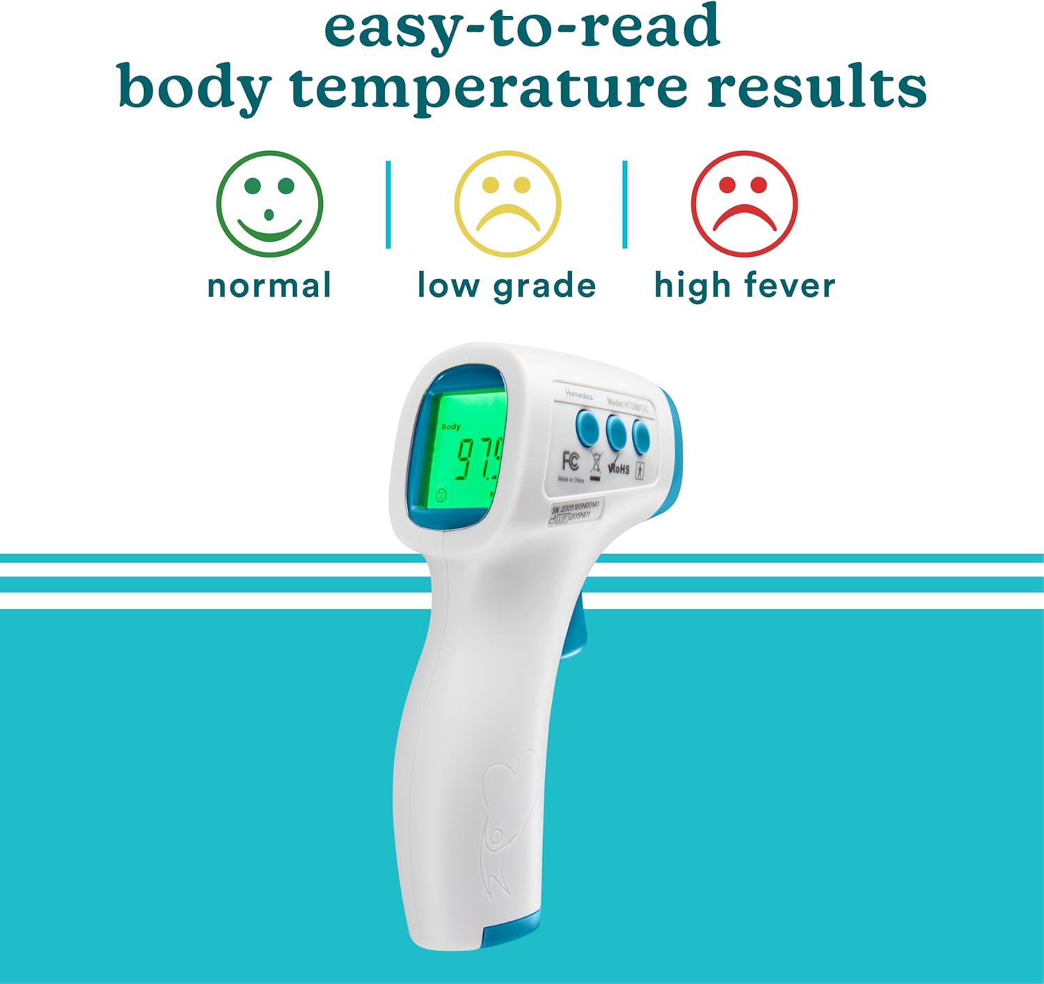Non-Contact Infrared Forehead Thermometer R9461