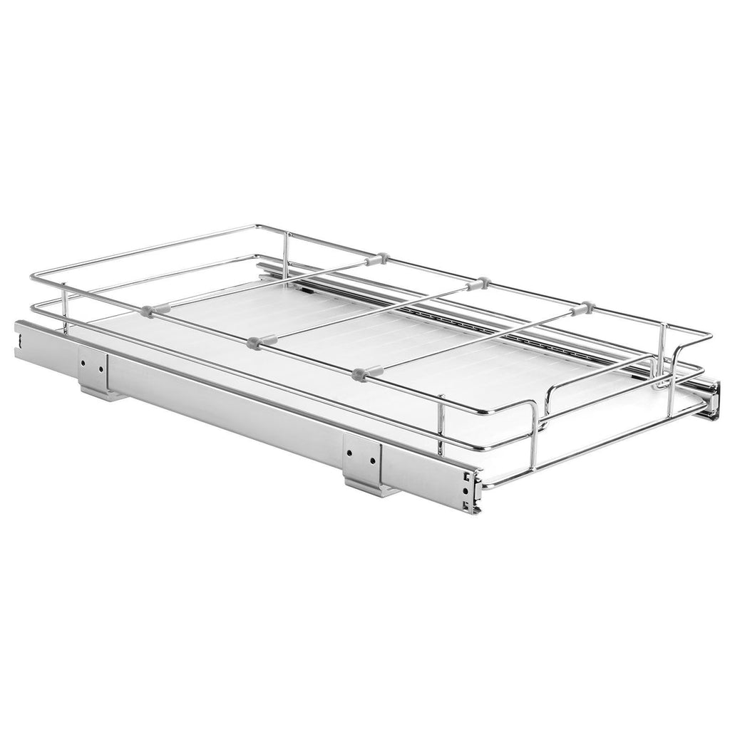 Steel Pull Out Cabinet Organizer 14x21 A233182