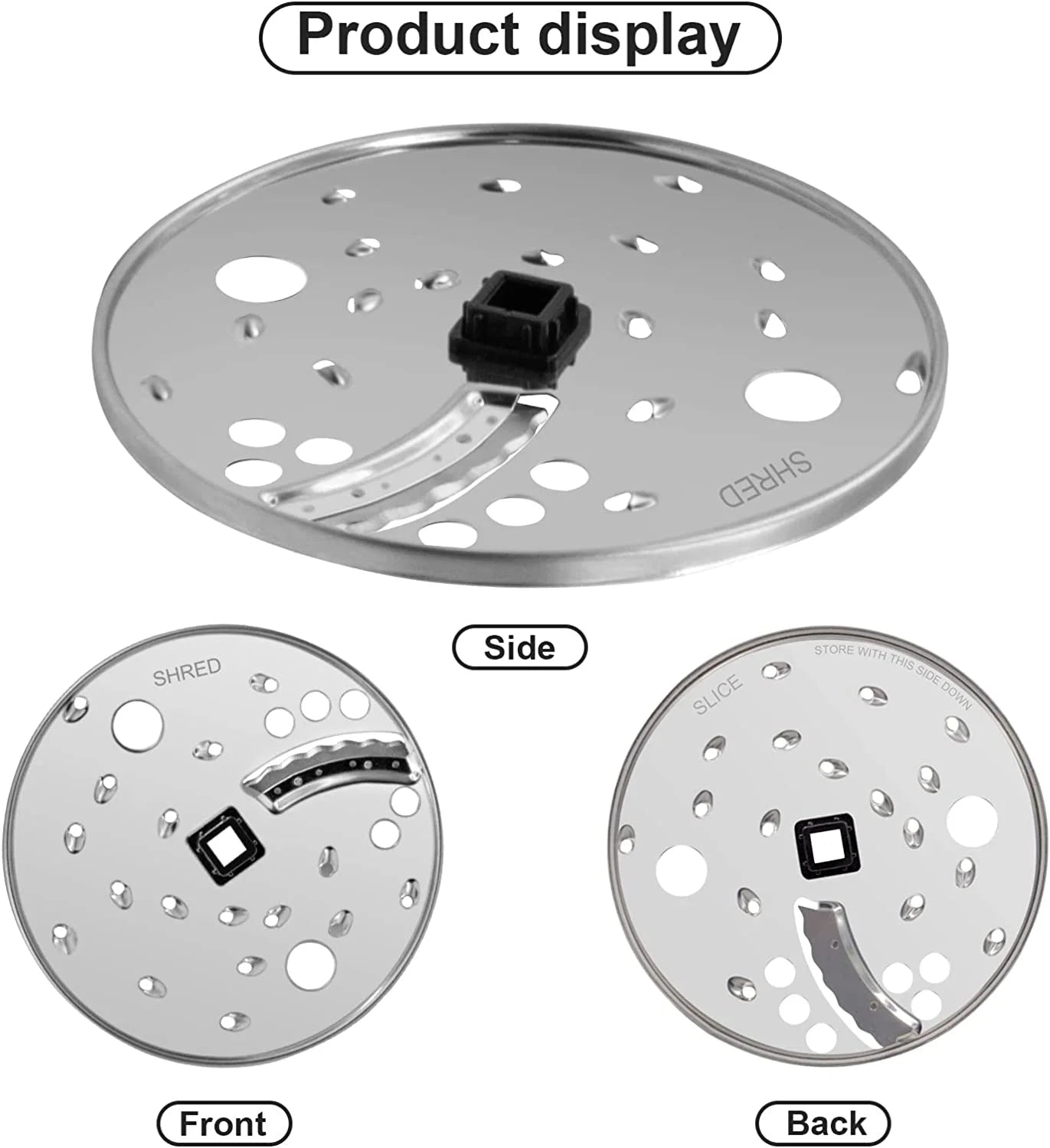 Replacement Slice Shred Disc Blade for Food Processor T61469