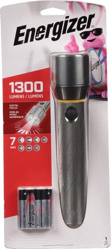 LED Metal Flashlight, 1300 Lumens L26712