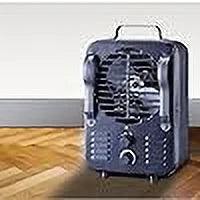 1500W Electric Utility Heater with Overheat and Tip-Over Safety Shutoff I833