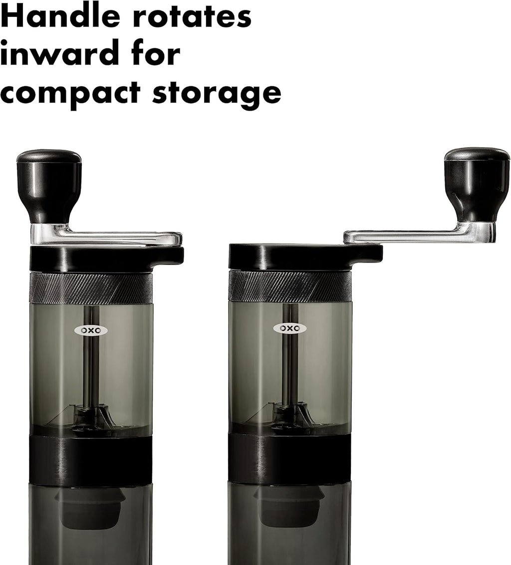 Black Manual Burr Coffee Grinder L106104