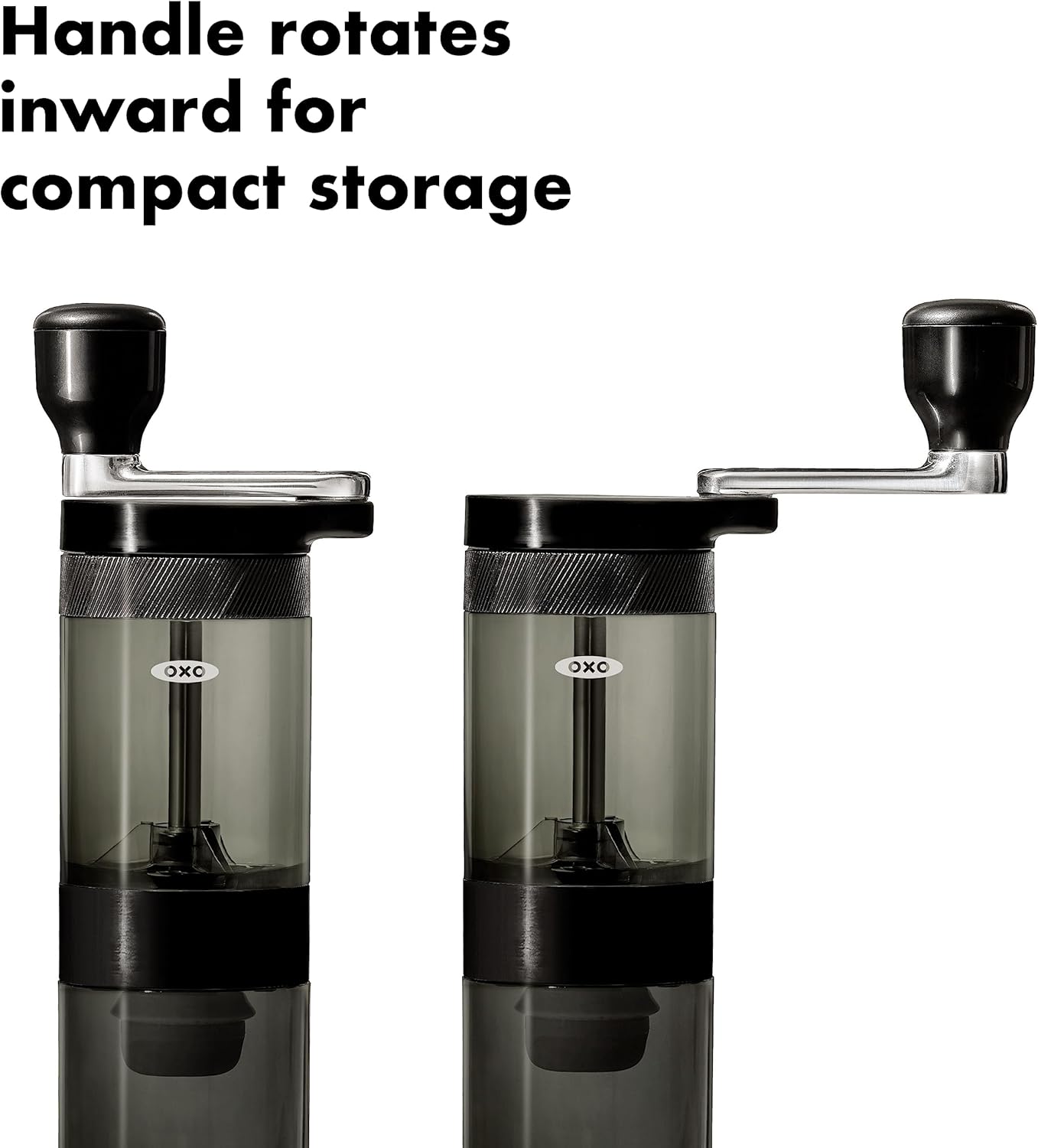 Black Manual Burr Coffee Grinder L106104