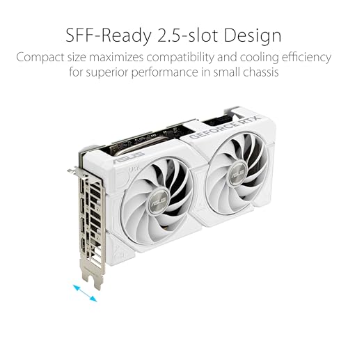 GeForce RTX 4070 12GB GDDR6X White Graphics Card C38039