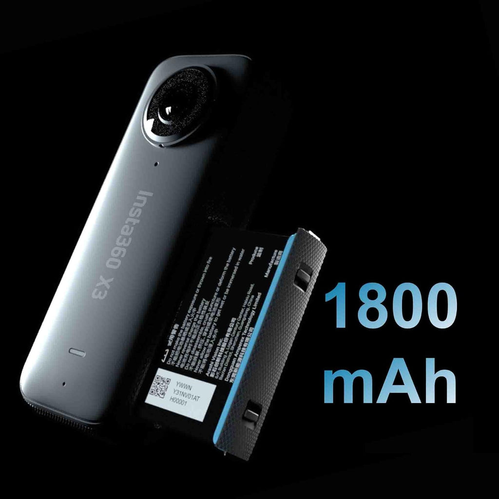 5.7K 360 Waterproof Action Camera with Touch Screen, Black Z45913