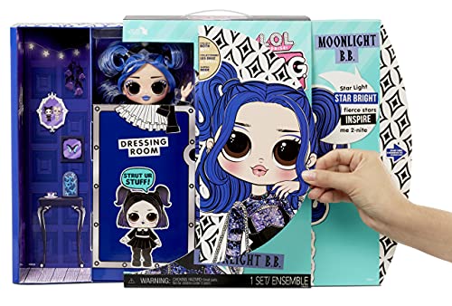 OMG Moonlight B.B. Fashion Doll with 20 Surprises E78175