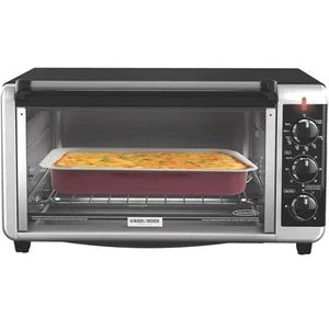8 Slice Stainless Steel Countertop Toaster Oven Q631638