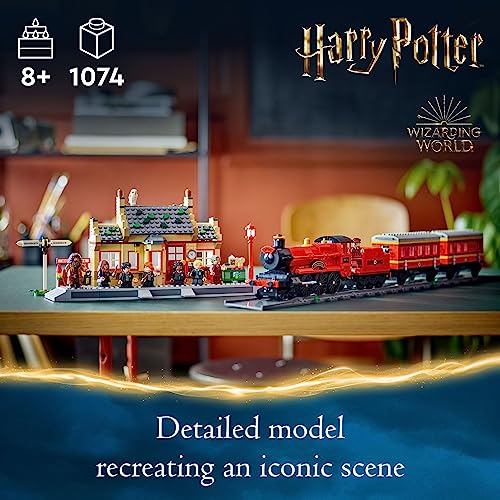 LEGO Harry Potter Hogwarts Express & Hogsmeade Station Building Toy, Ages 8+, 76423 N2433