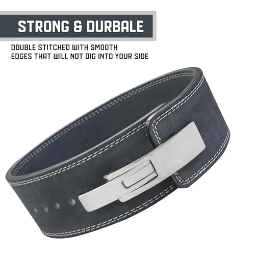 10mm Thick 4" Wide Leather Weightlifting Belt L186083