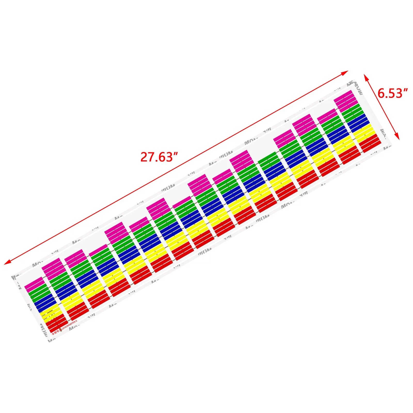 Multi Color Car LED Light 27.63" x 6.53" L6010