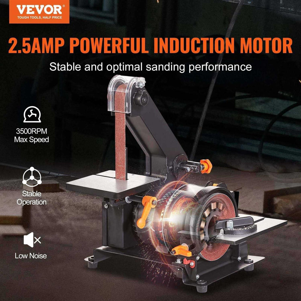 6 Disc and 4×36 Belt Sander Combo Bench Sander U457870