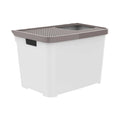 Top Entry Litter Pan with Door T692