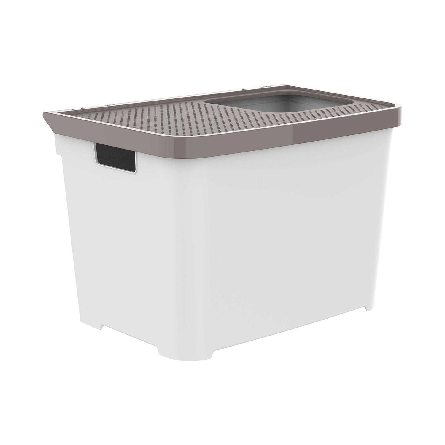 Top Entry Litter Pan with Door T692