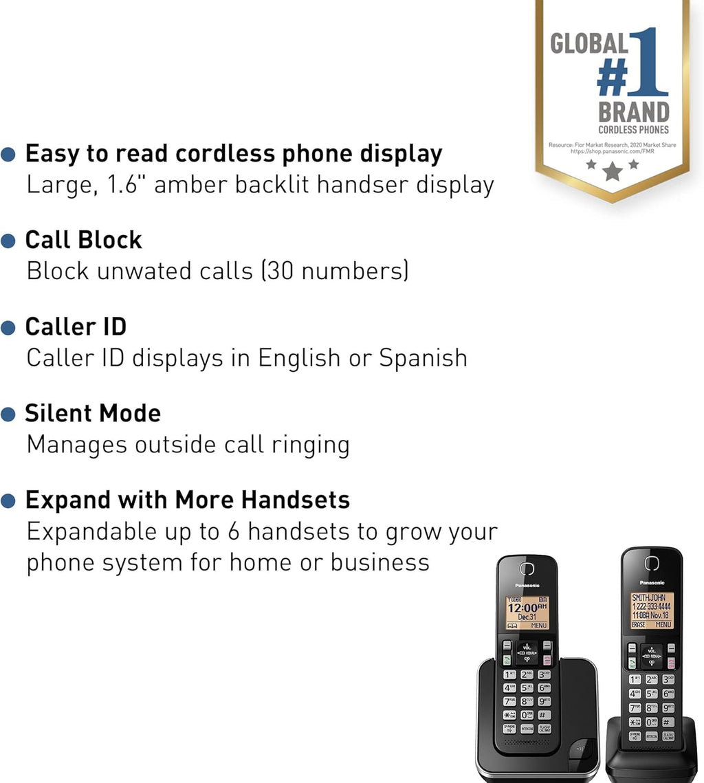 2-Handset Landline Telephone R673859