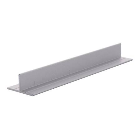 Satin Anodized Aluminum Channel V898