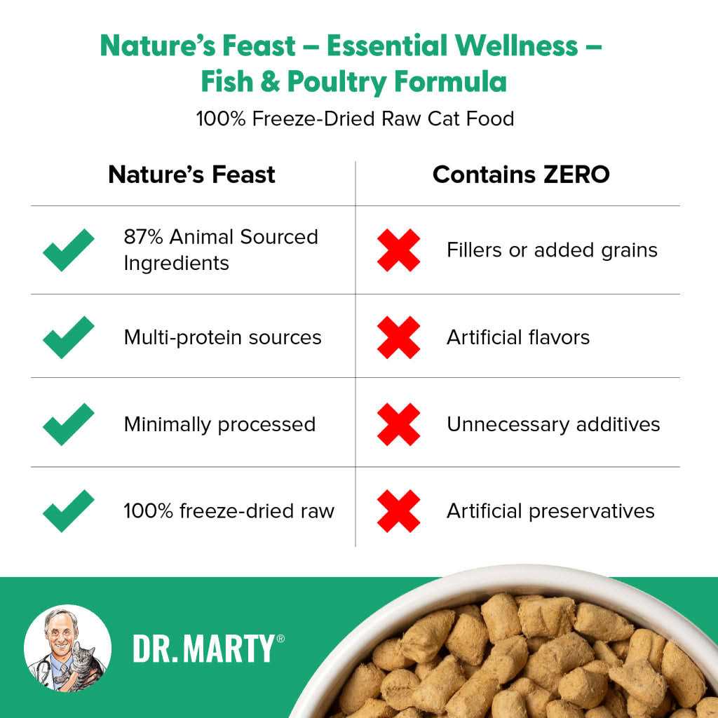 Freeze Dried Raw Cat Food Y3239