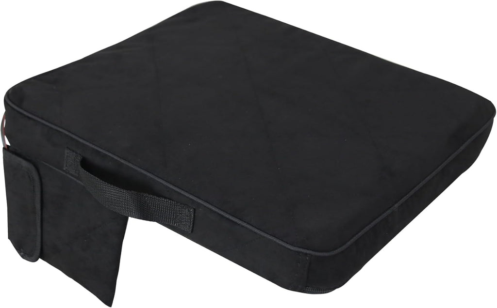 Portable Heated Seat Cushion with 3 Heating Settings Memory Foam O4614