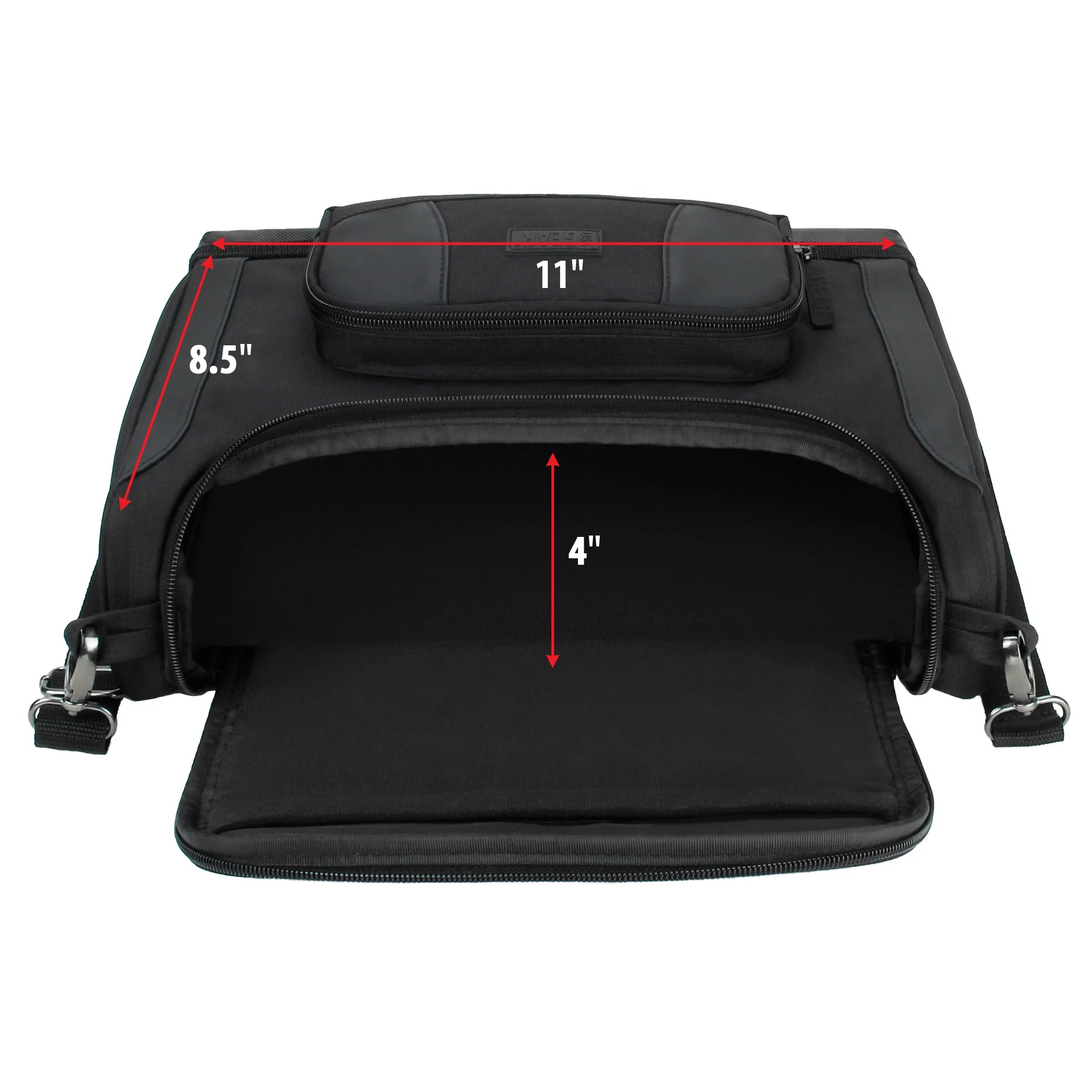 Compact Messenger Bag for 11 Inch iPad Pro and 10.9 Inch iPad Air (Black) V9423