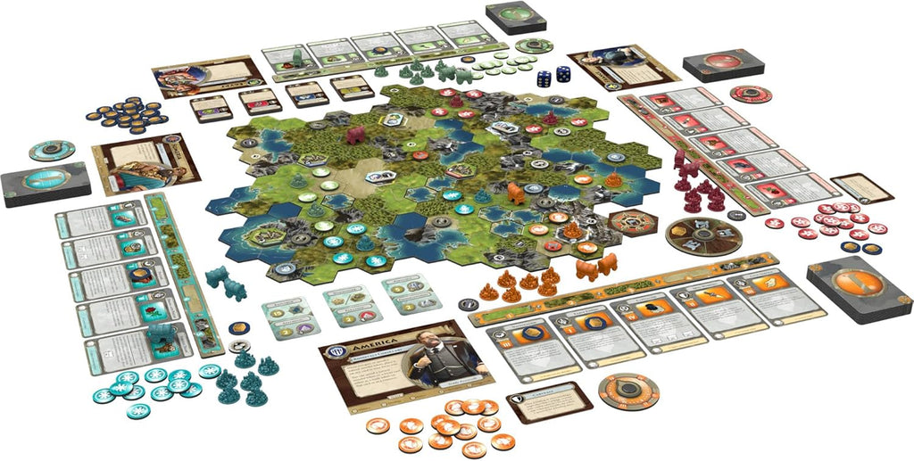 Board Game, 2-4 Players, 1-2 Hour Playtime R954361