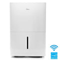 White 50-Pint Smart Dehumidifier with Pump M6059