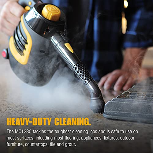 Handheld Steam Cleaner, 10 Minute Runtime, 11 Accessories Y848972