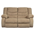 Mocha Reclining Loveseat L55602