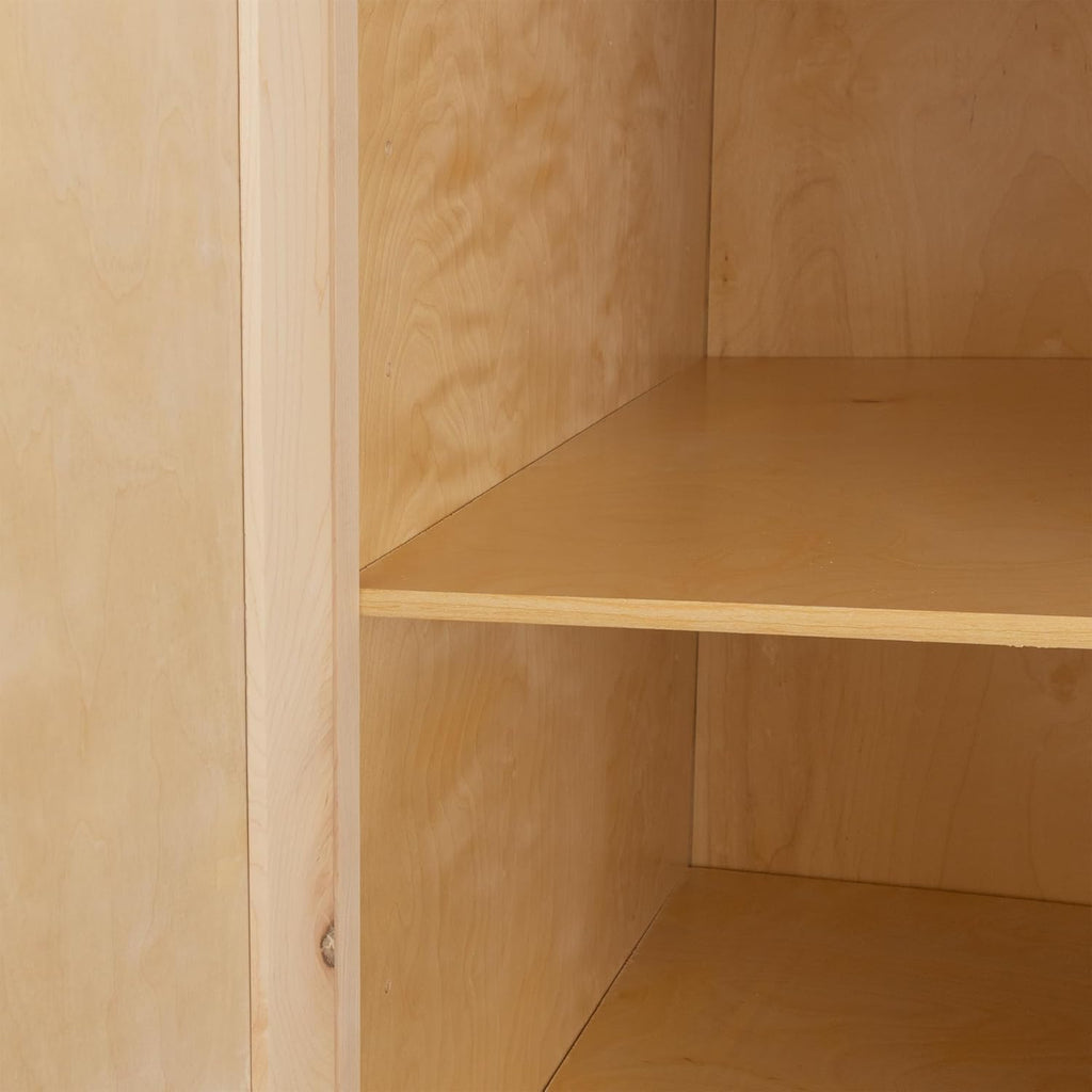 Raw Maple 24" D x 24" W x 84" H Plywood Base Kitchen Cabinet C72756