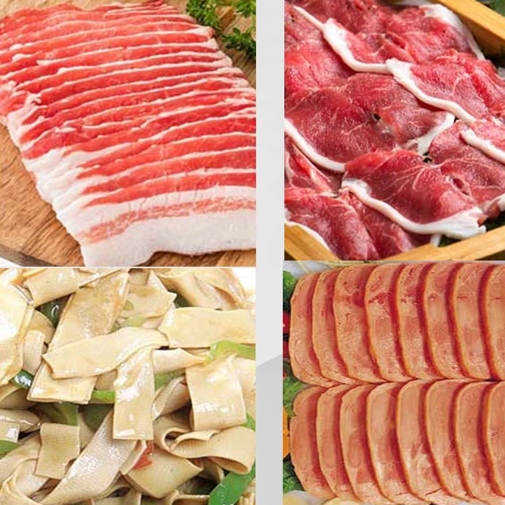 Commercial Fresh Meat Slicer Cutting Machine Stainless with 2.5mm Blade K8389