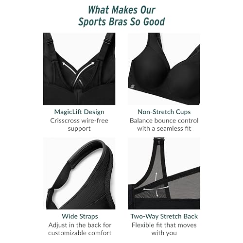 Plus Size Seamless Sports Bra Wirefree X8209