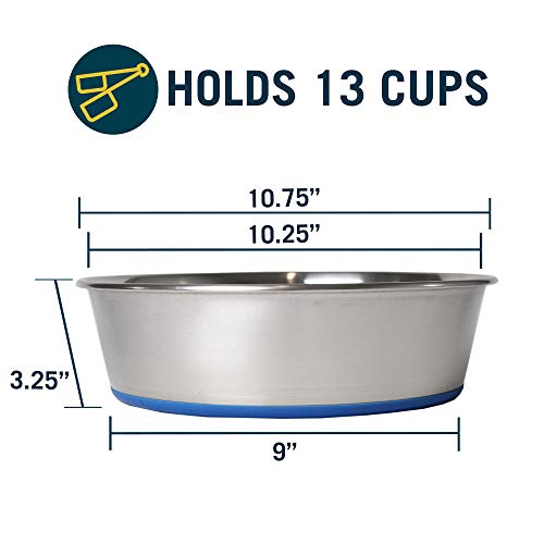 Stainless Steel Dog Bowl - 8 CUP Q3006