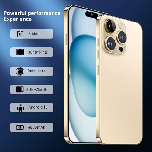 6+256GB Unlocked Android Smartphone, 5G, Purple M8747
