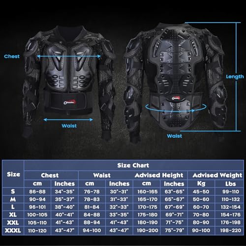 Motorcycle Body Protective Jacket Armor E82104
