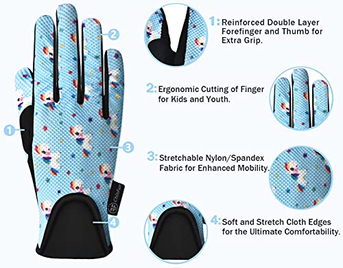 Kids Horse Riding Gloves R580