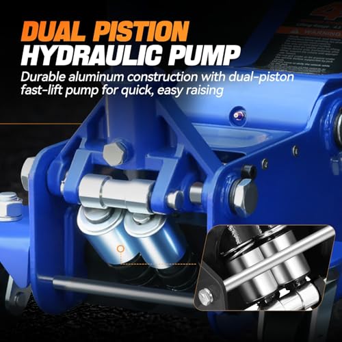 4 Ton Low Profile Steel Hydraulic Floor Jack L494
